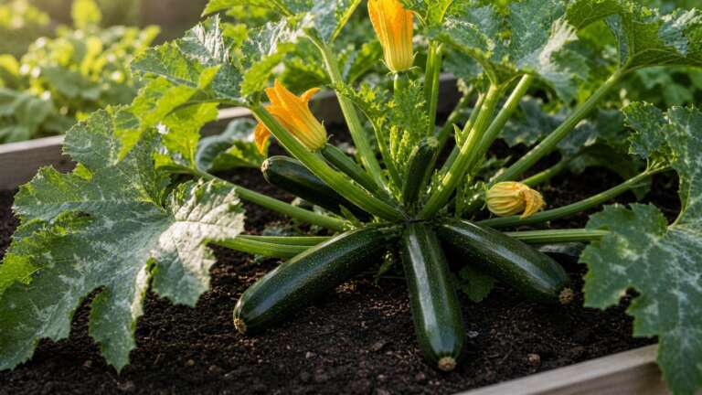 black beauty zucchini planting guide image
