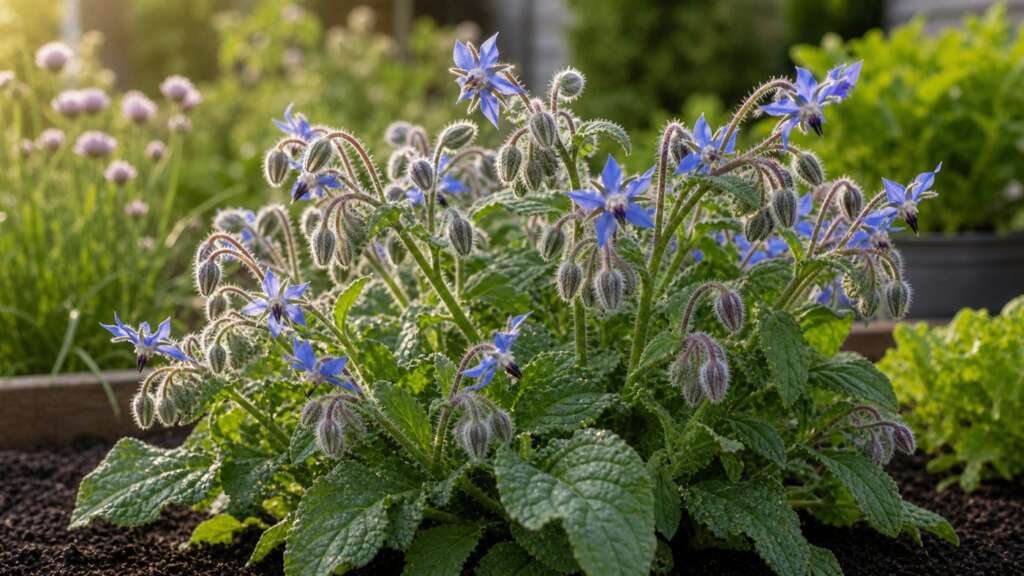 borage planting guide image