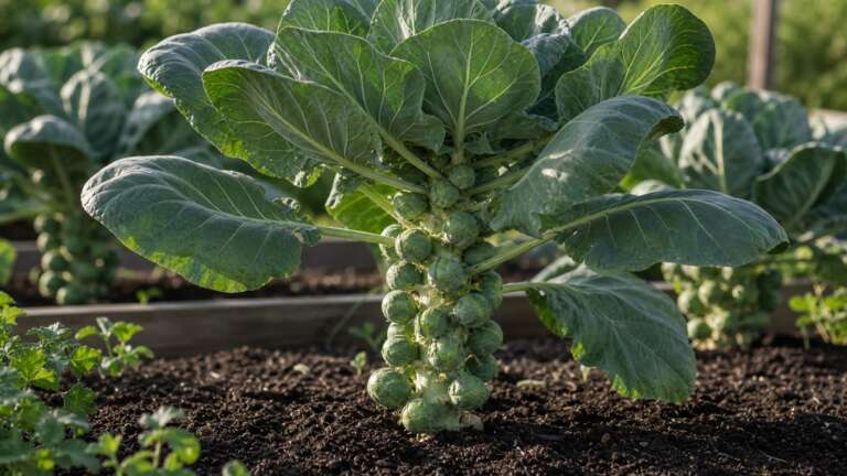 brussels sprouts planting guide image