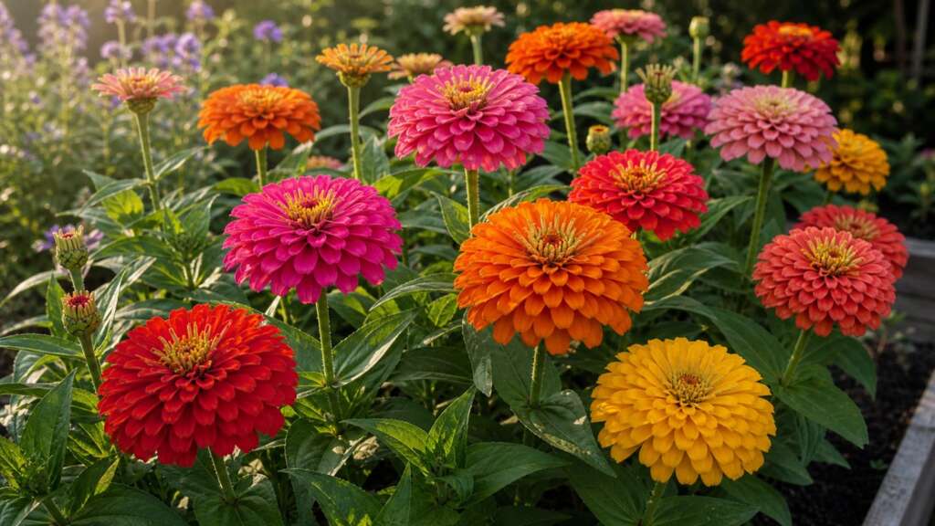 california giants zinnia planting guide image