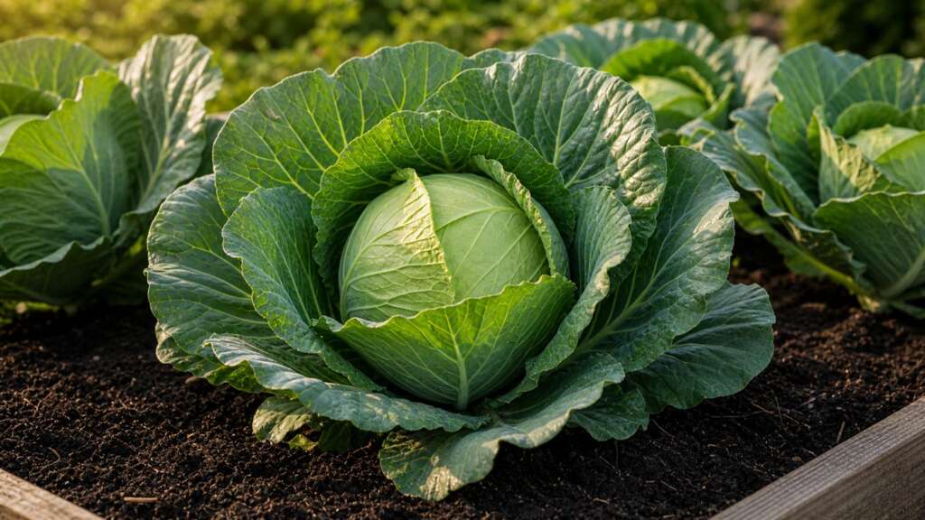 golden acre cabbage planting guide image
