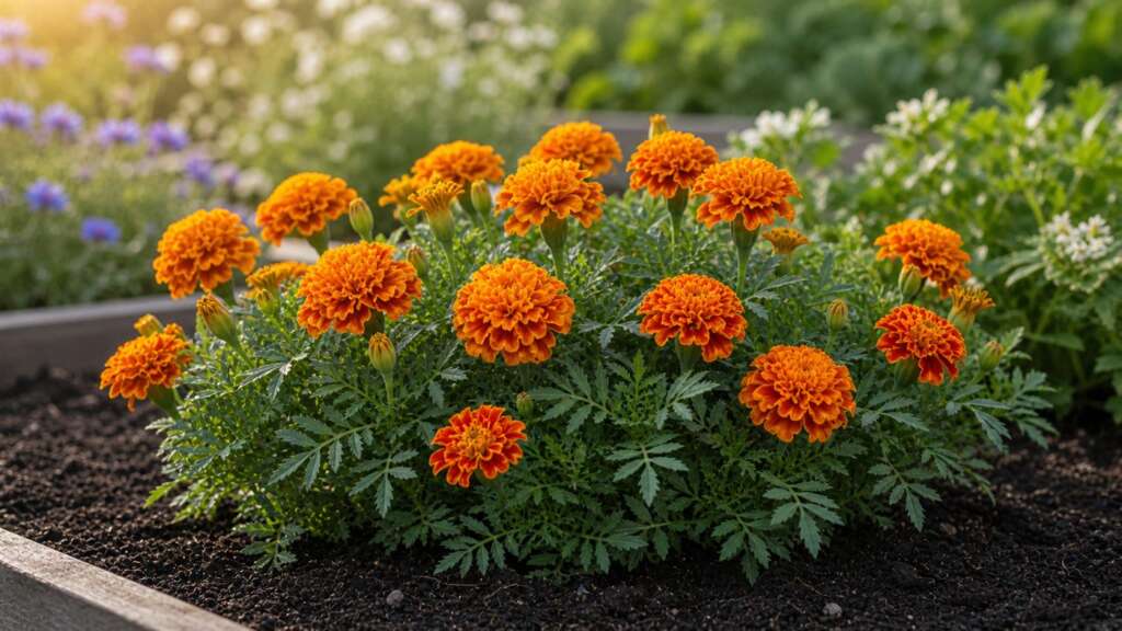 petite french marigold planting guide image