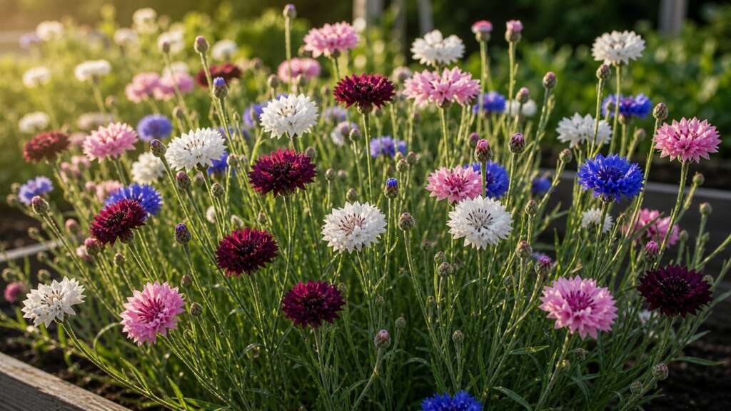 polka dot bachelor button planting guide image