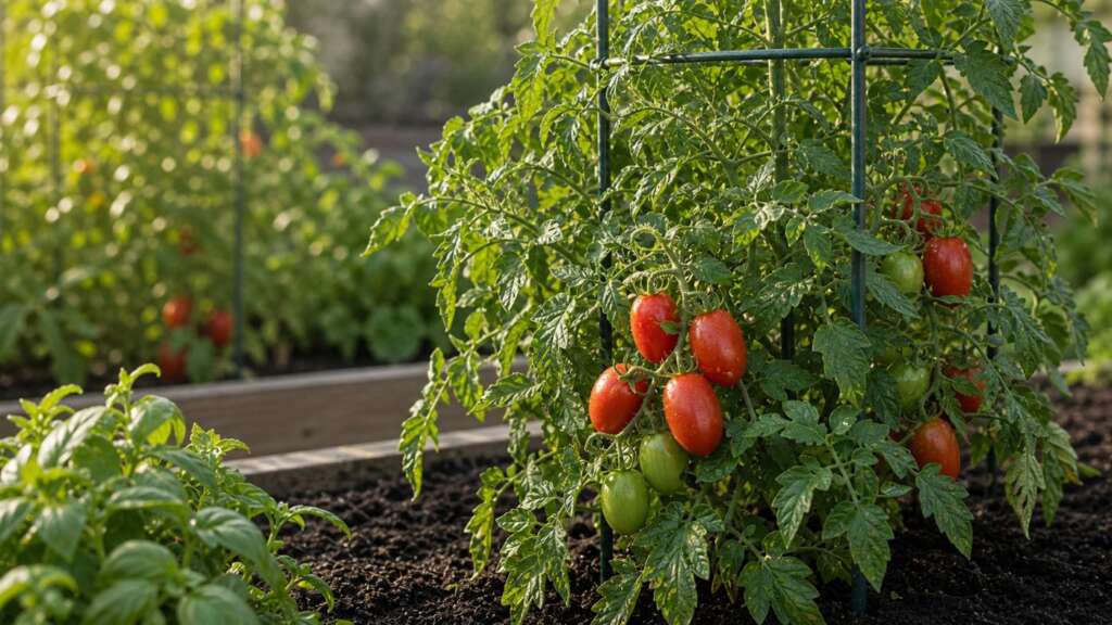 roma tomato planting guide image