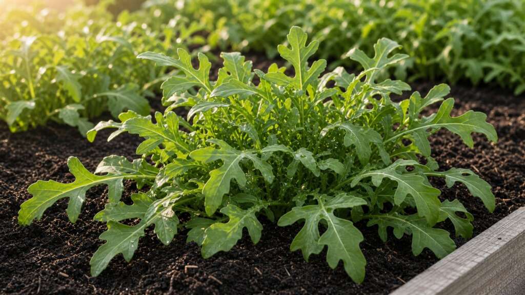 slow bolt arugula planting guide image