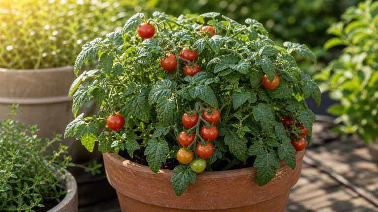 tiny tim tomato planting guide image