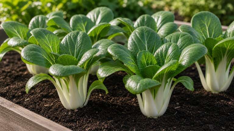 white stem pak choi planting guide image